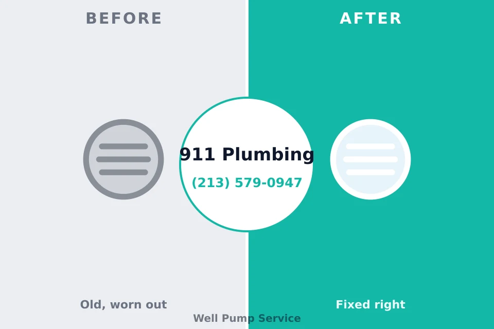 Before and after: plumbing company Kaloko, HI